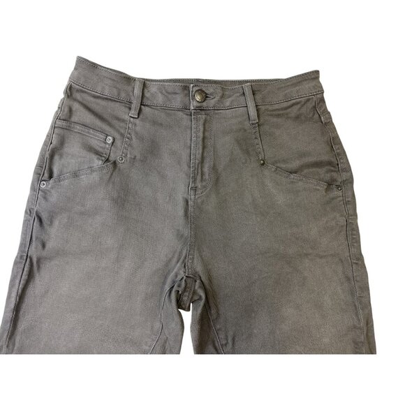 Helmut Lang Slouchy Skinny Pants Gray Cropped Women's sz 27 - Picture 2 of 16